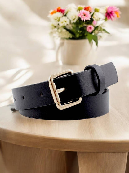 Ceinture en similicuir effet serpent CT06
