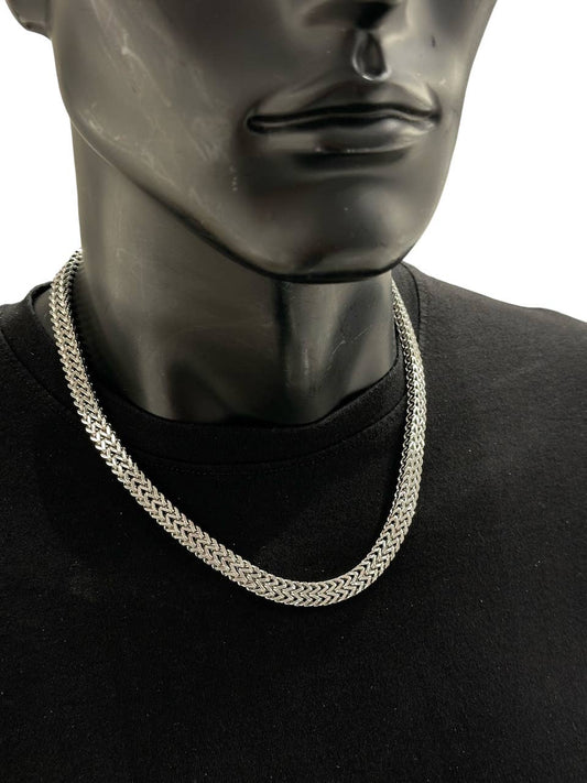 Stainless steel necklace 224OP44