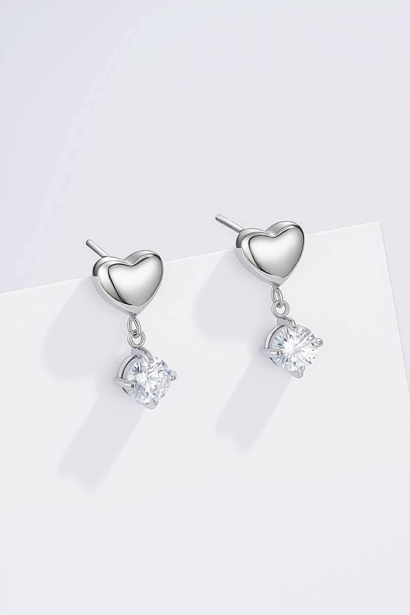 124AQ512 stainless steel earrings