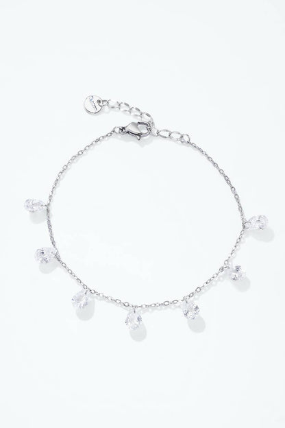 Stainless steel bracelet 324AQ377