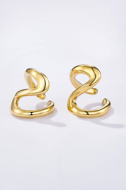 Stainless steel ear cuff 124AQ522