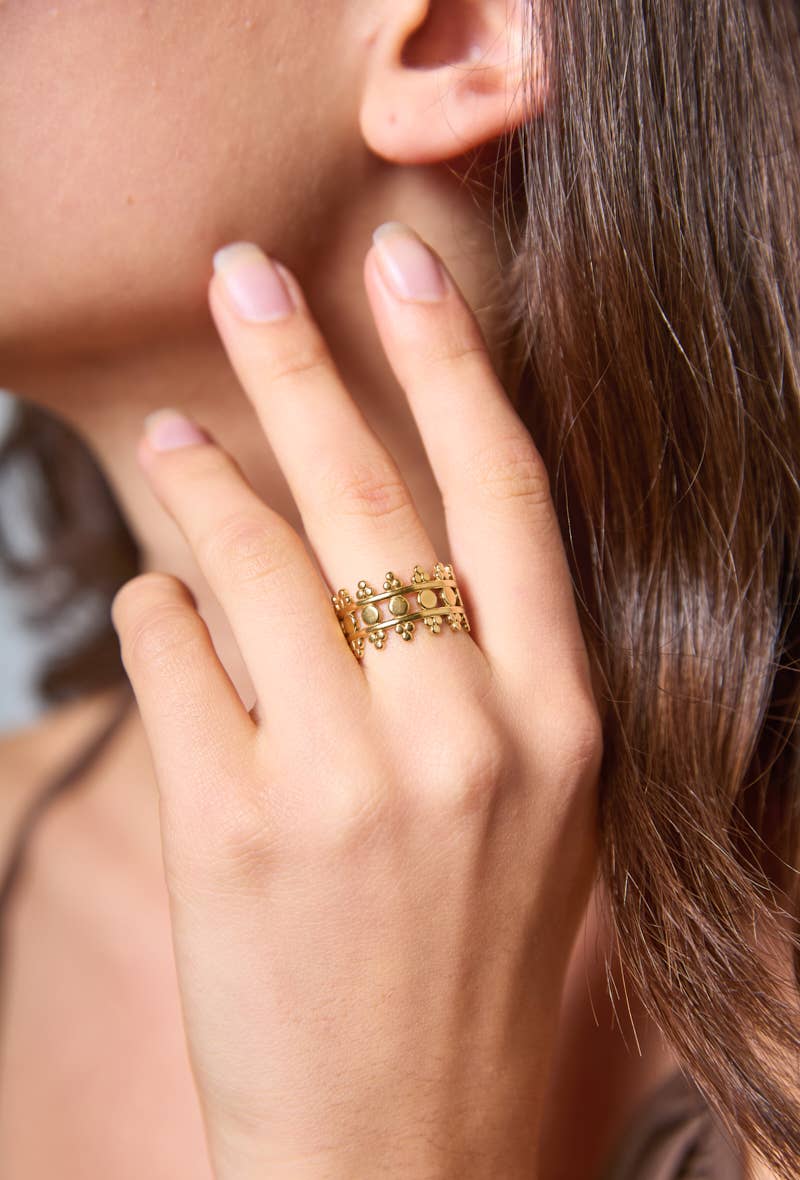 Bague en acier inoxydable 424YC76