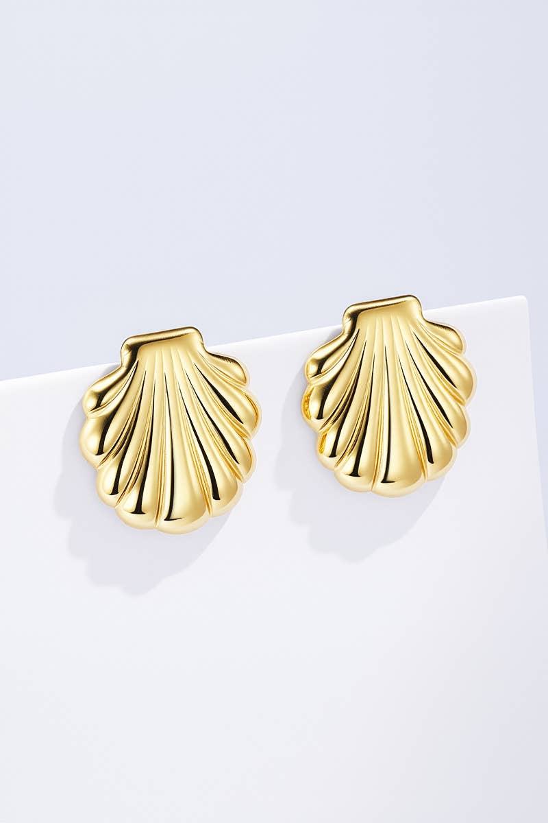 124AQ408 stainless steel earrings