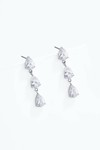 Stainless steel earrings 124AQ752