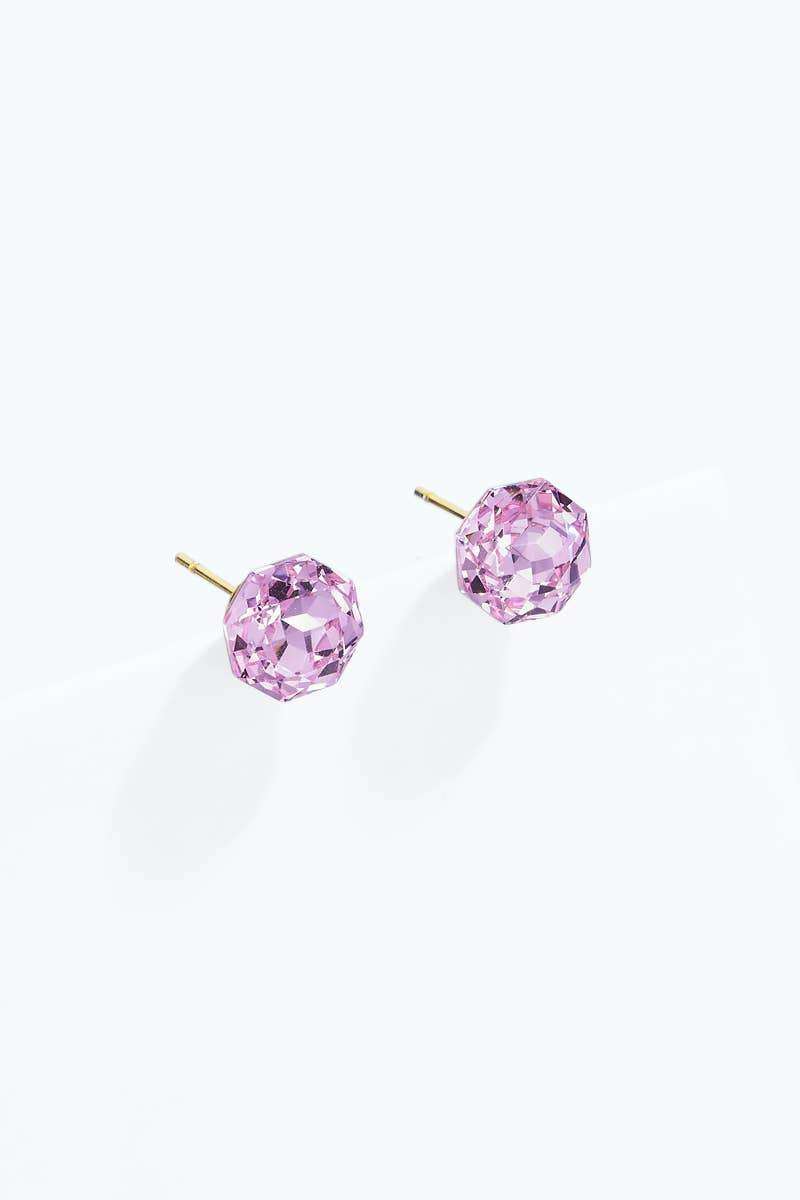 Boucles d'oreille en acier inoxydable 124AQ601