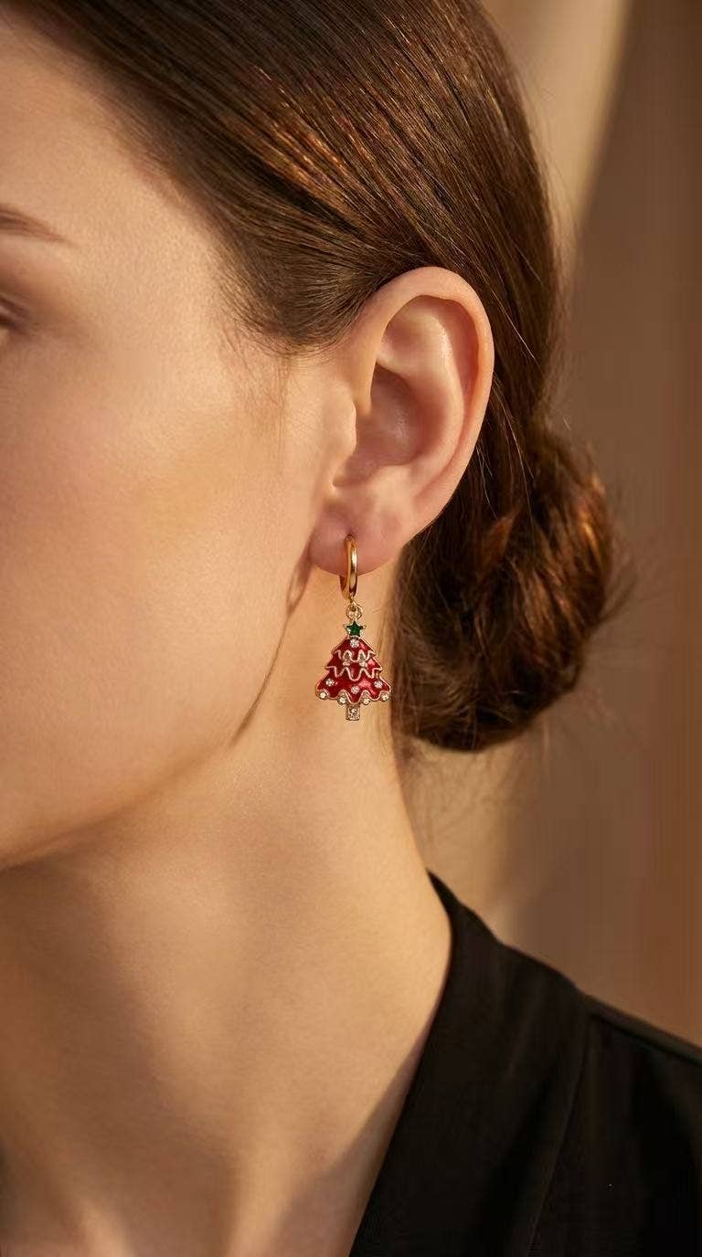 Stainless steel earrings 124RX216
