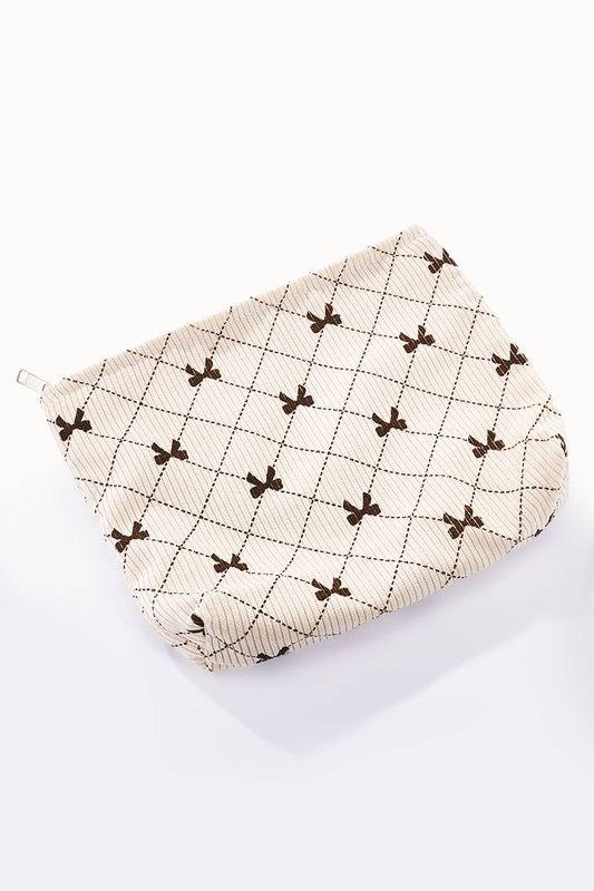Pochette motif nœud papillon CY203JH