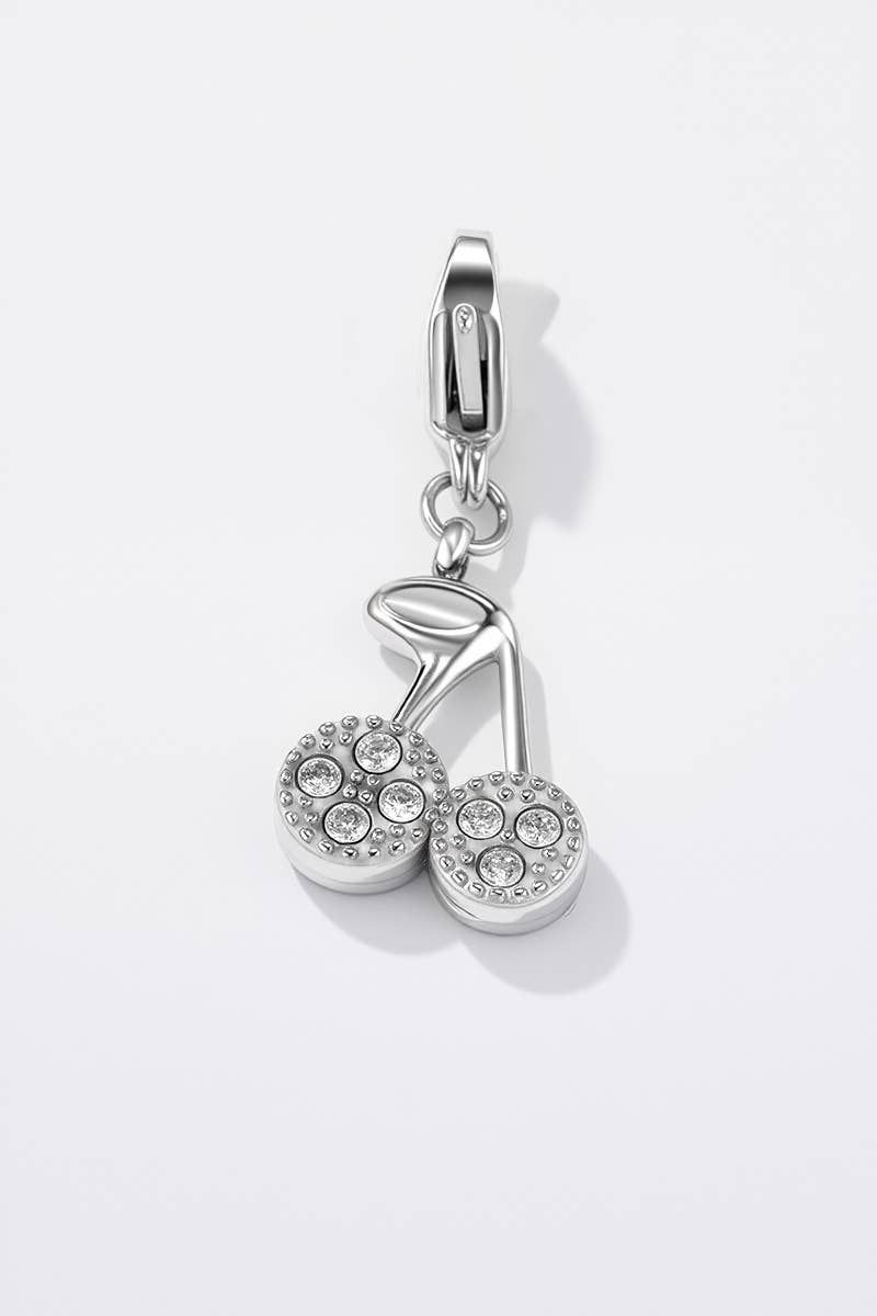 Stainless steel charm CHARM112AQ