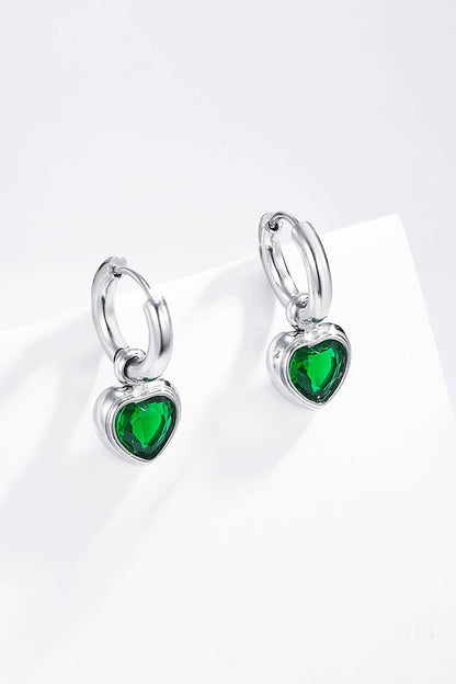 Boucles d'oreilles en acier inoxydable 124AQ241