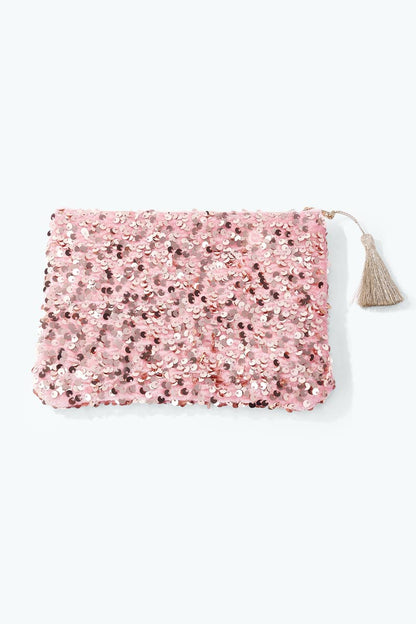 Sequin makeup bag CY46