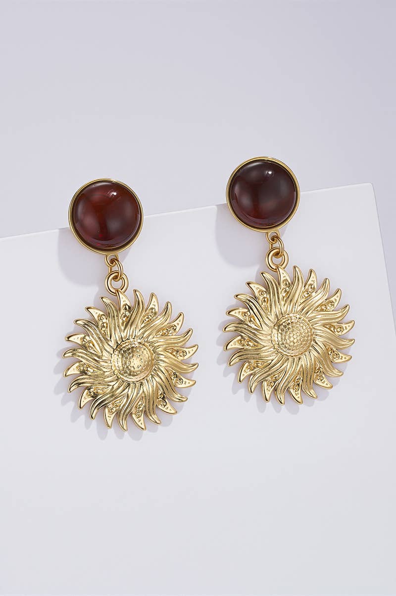 Stainless steel earrings 124RX233