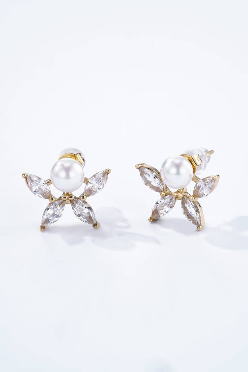 Boucles d'oreilles en acier inoxydable 124AQ313