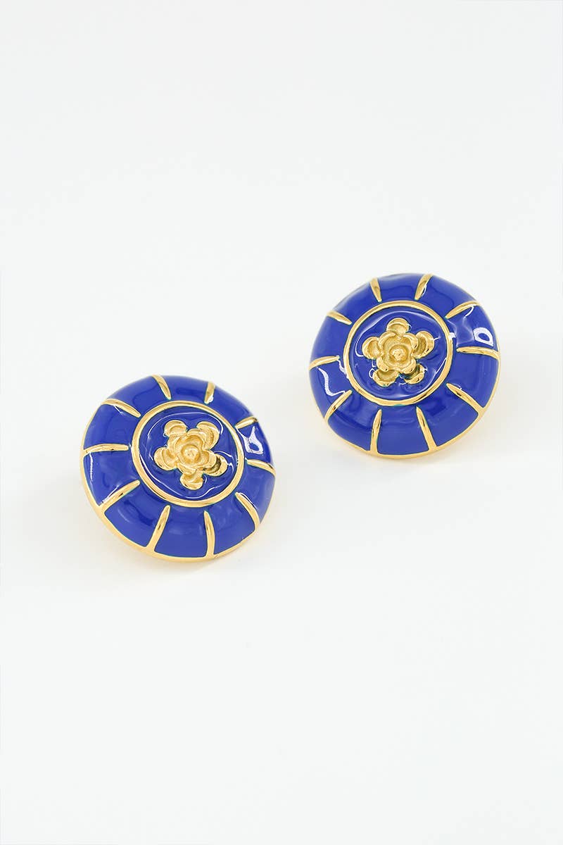 Boucles d'oreilles en acier inoxydable 124YC54