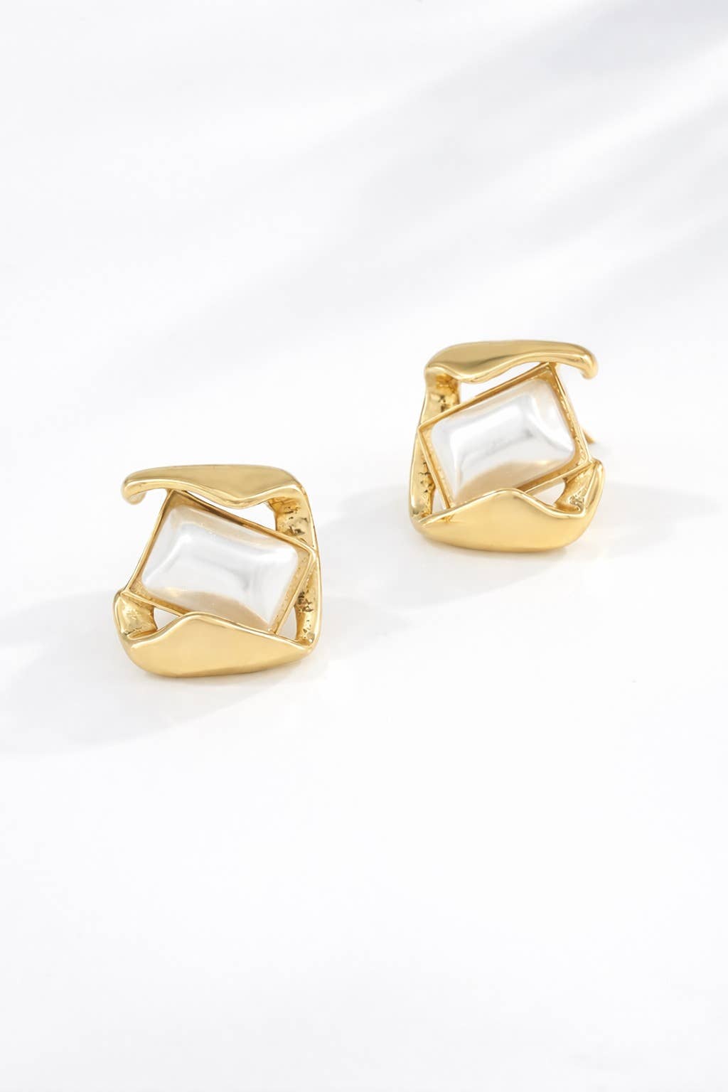 Boucles d'oreilles en acier inoxydable 124RX82