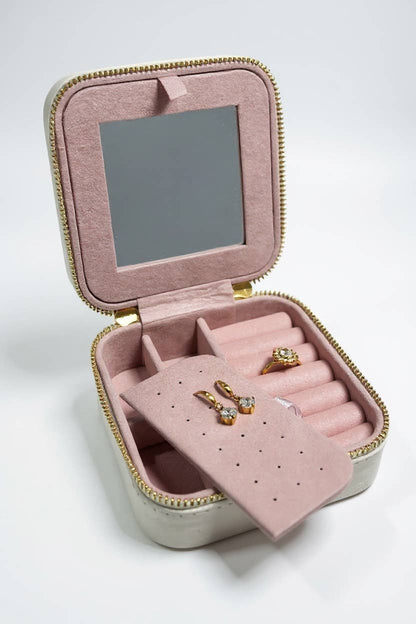 Boîte à bijoux avec miroir RY32