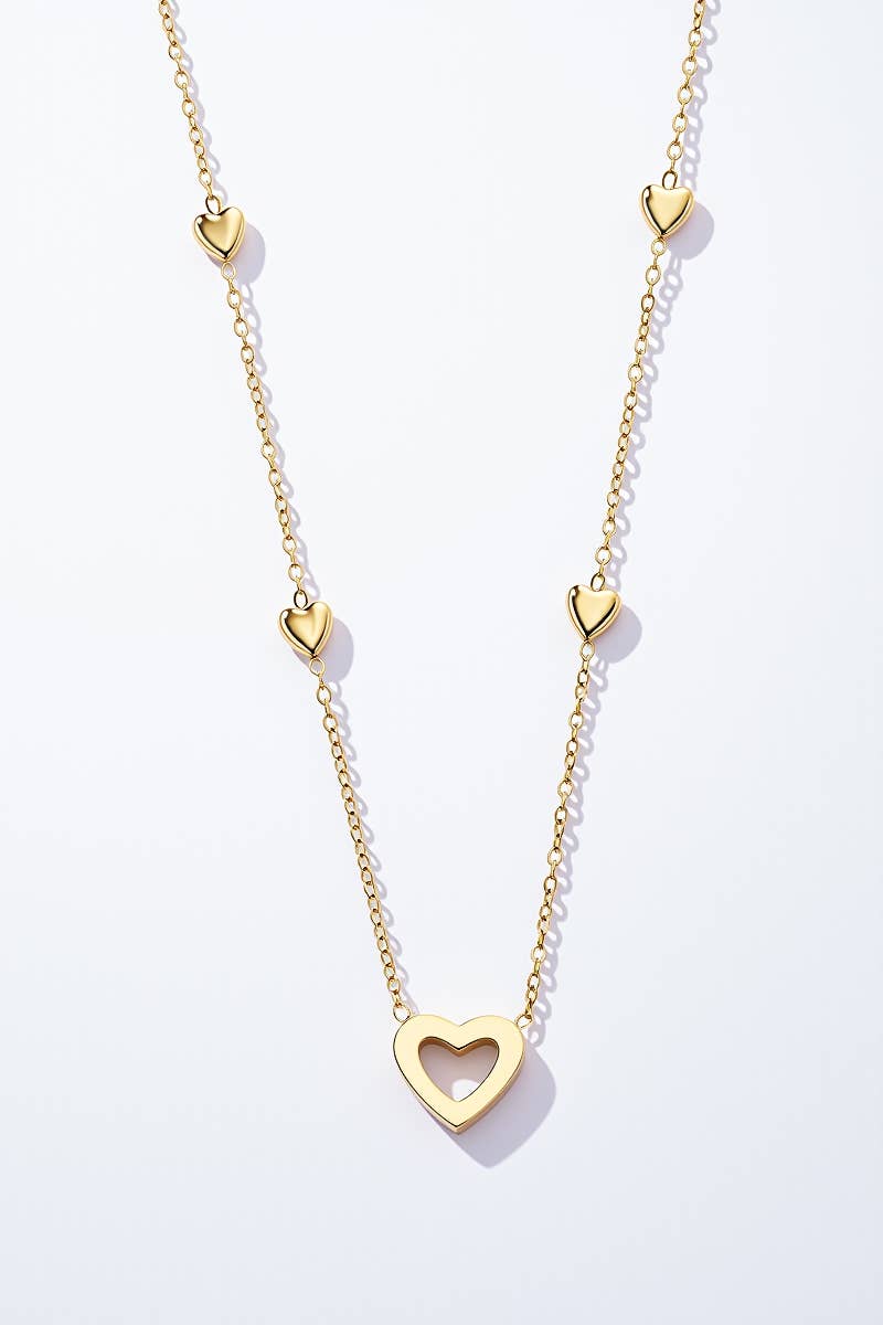 Stainless steel chain necklace 224AQ264