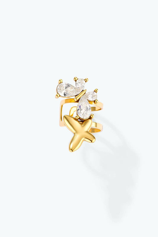 124RX311 stainless steel ear cuff