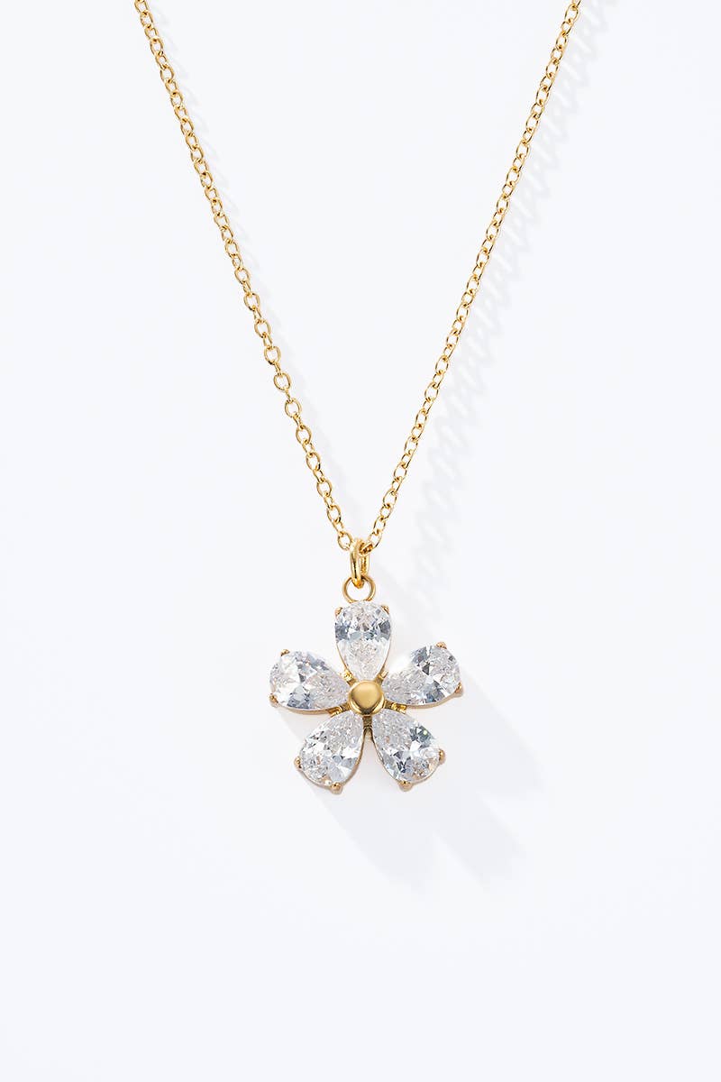 Stainless steel chain necklace 224RX96