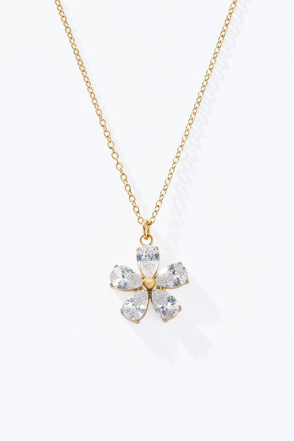 Stainless steel chain necklace 224RX96
