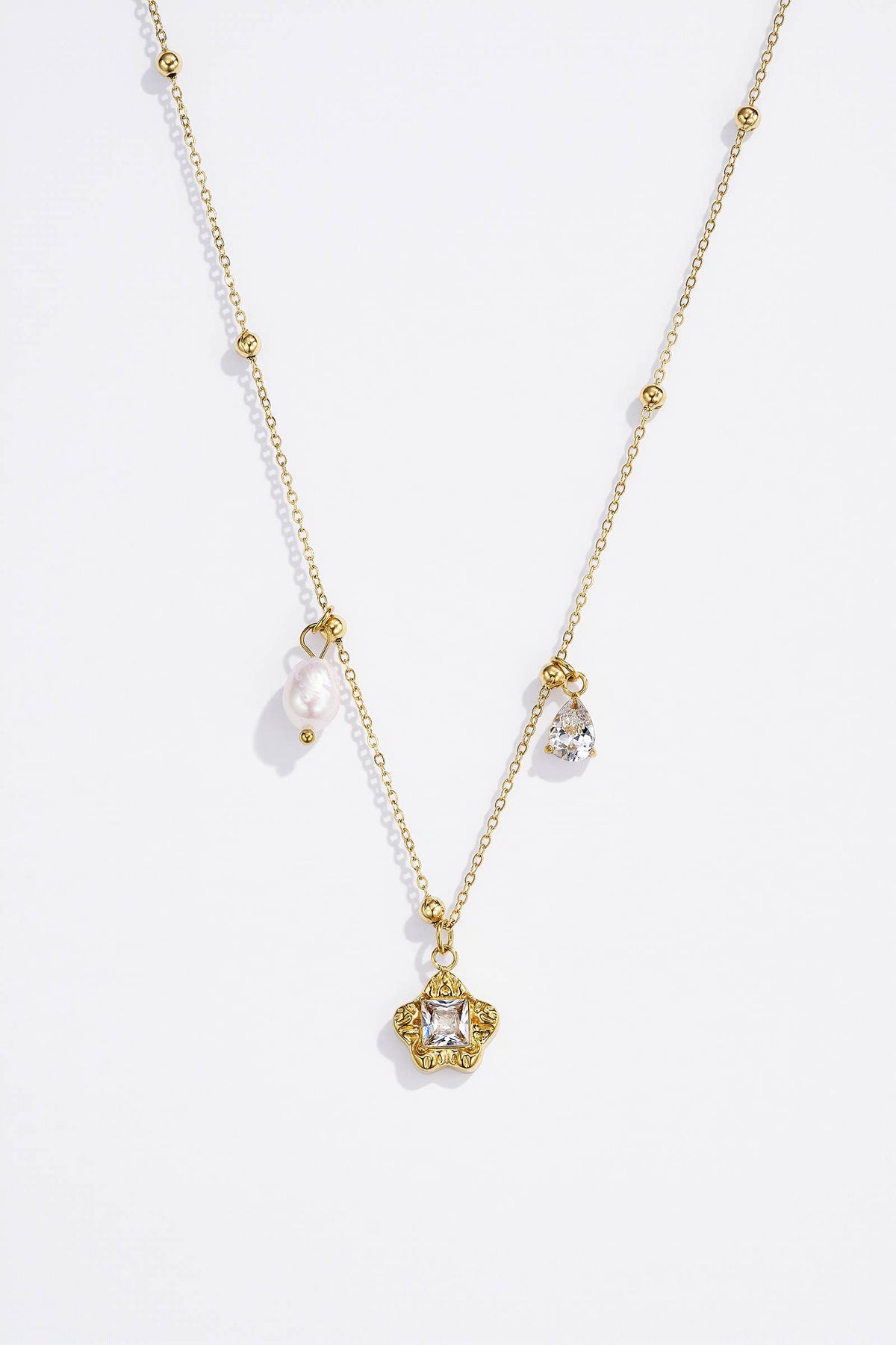224RX64 stainless steel necklace