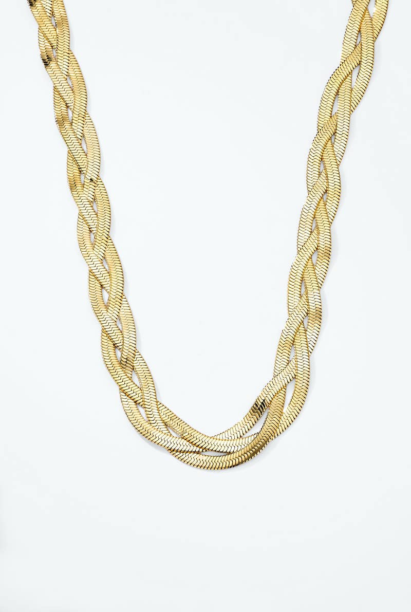 Collier chaîne en acier inoxydable 224AQ336
