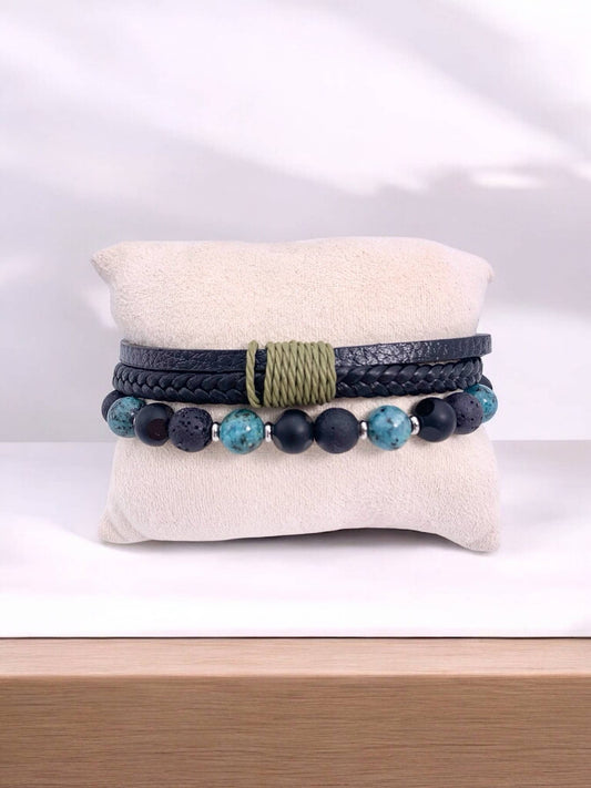 Bracelet en pierre naturelle 324DS40