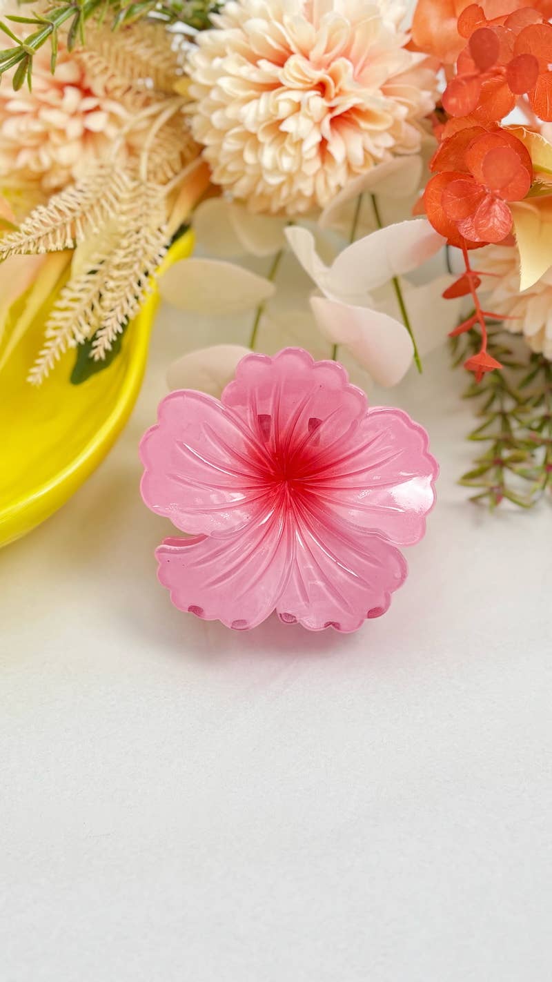 Pince à cheveux fleur YH33