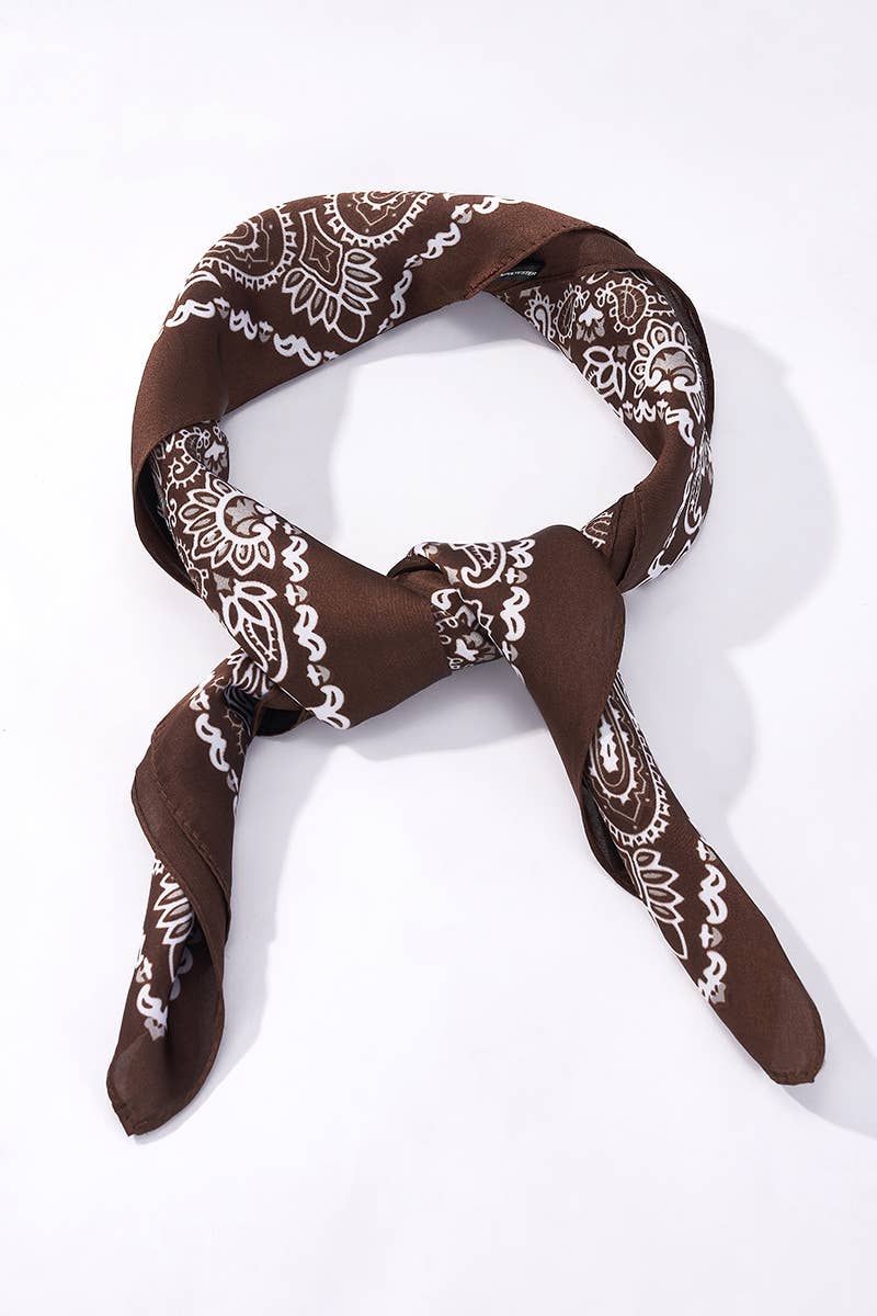 Foulard à motif 65 X 65 CM FL378DF
