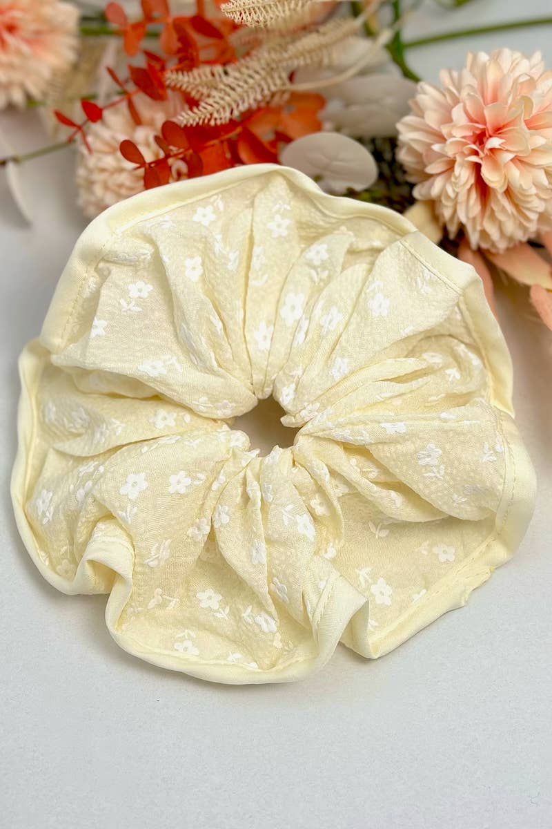 Chouchou à fleurs 20cm FQ58