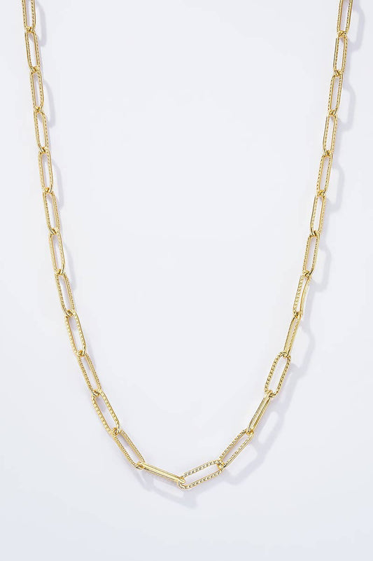 Stainless steel charm necklace 224CA57