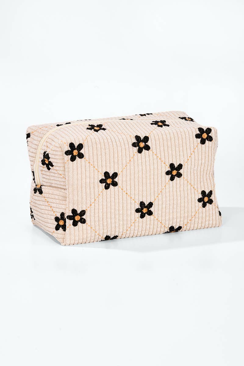 Trousse de maquillage à fleurs CY332JH