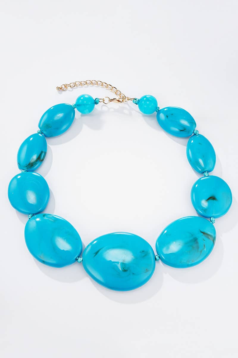 2WY01 resin necklace