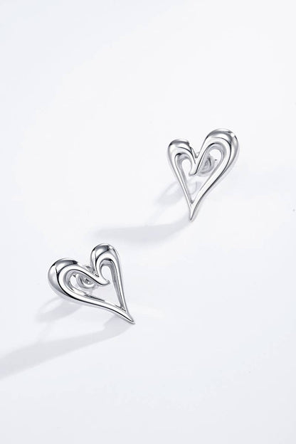 Boucles d'oreilles en acier inoxydable 124AQ256