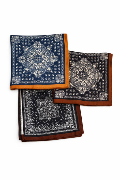 Foulard à motif 65 X 65 CM FL393DF