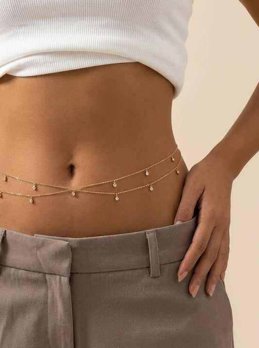 Chaîne de taille en acier inoxydable 524AQ21