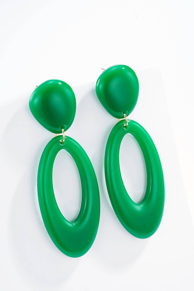Boucles d'oreilles en acier inoxydable 124CP06