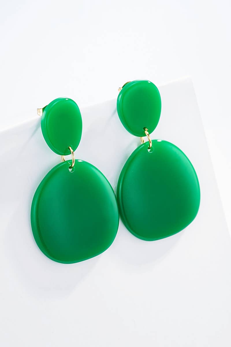 Stainless steel earrings 124CP09
