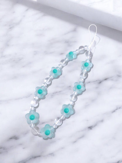 KY13 floral phone charm