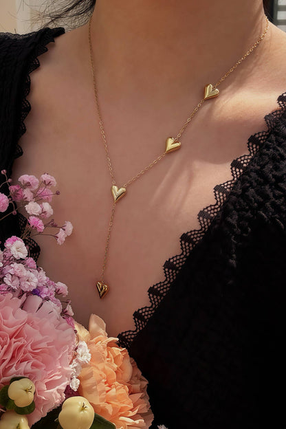 Stainless steel necklace 224AQ144