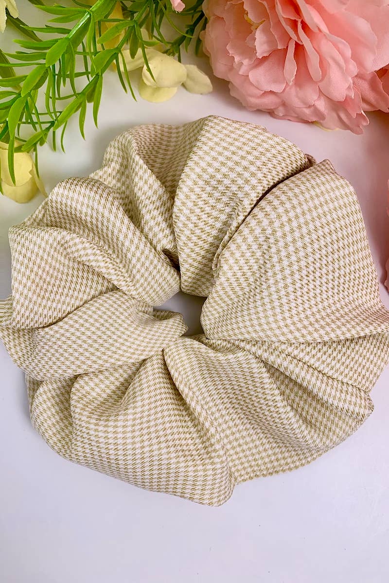 Houndstooth Scrunchie FQ78