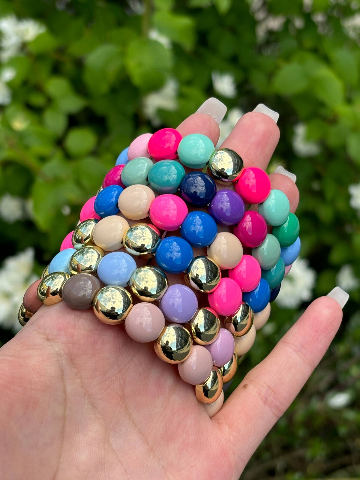 Bracelet colorés avec élastique 324CP04