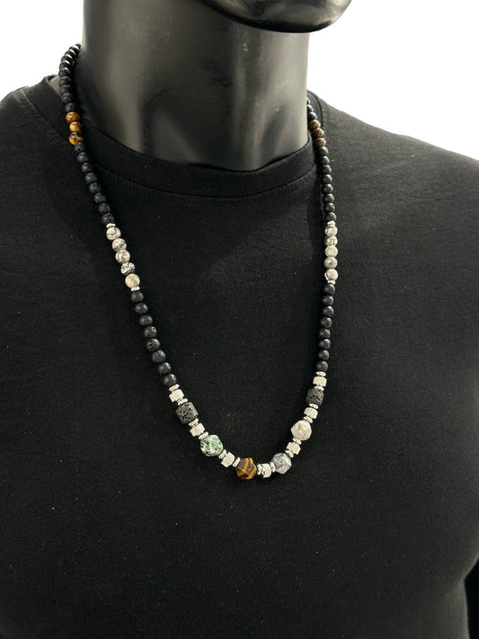 Collier en pierre naturelle 224DS13