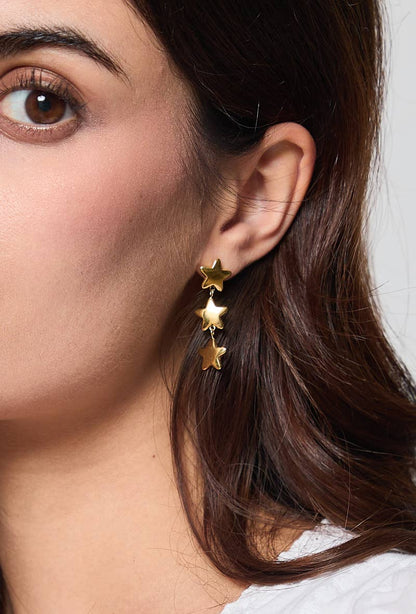 Boucles d'oreilles en acier inoxydable 124AQ302
