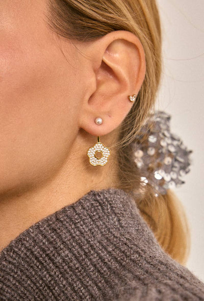 Boucles d'oreilles en acier inoxydable 124RX214