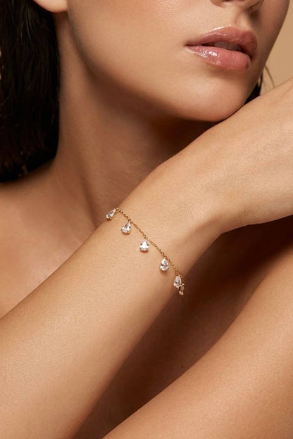 Stainless steel bracelet 324AQ377
