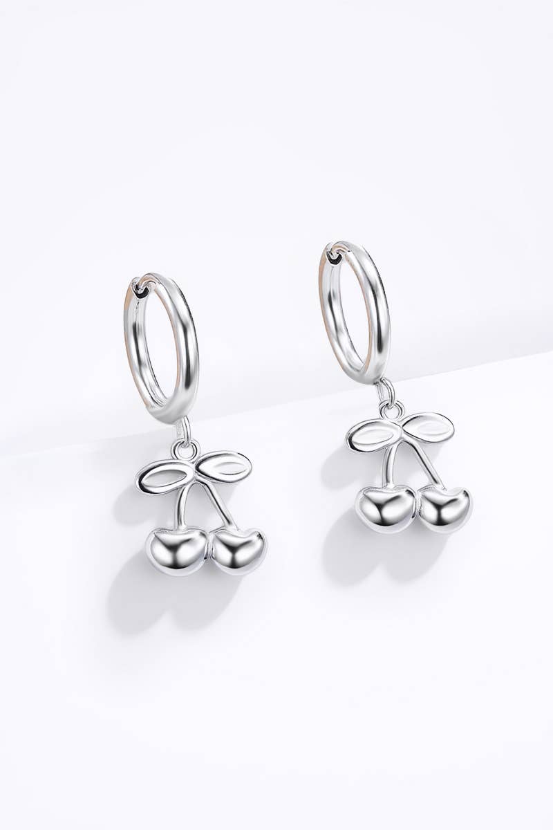 Stainless steel earrings 124AQ393