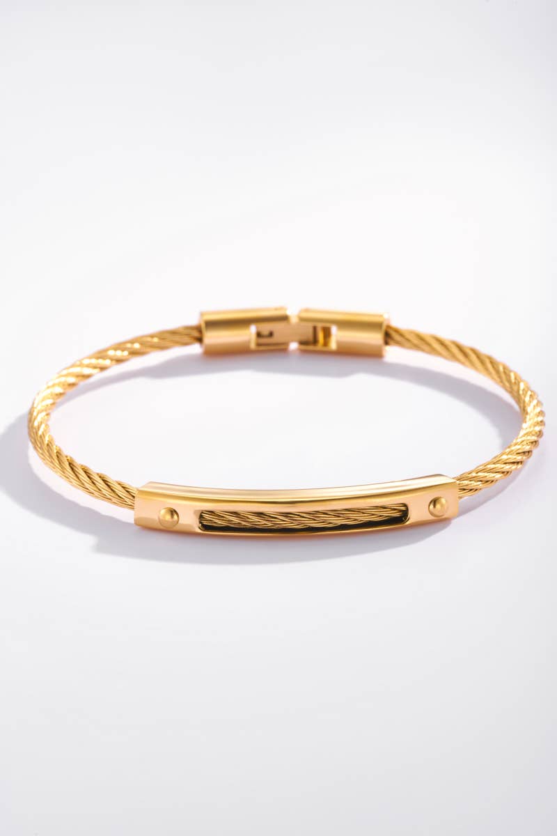 324OP16 stainless steel bracelet
