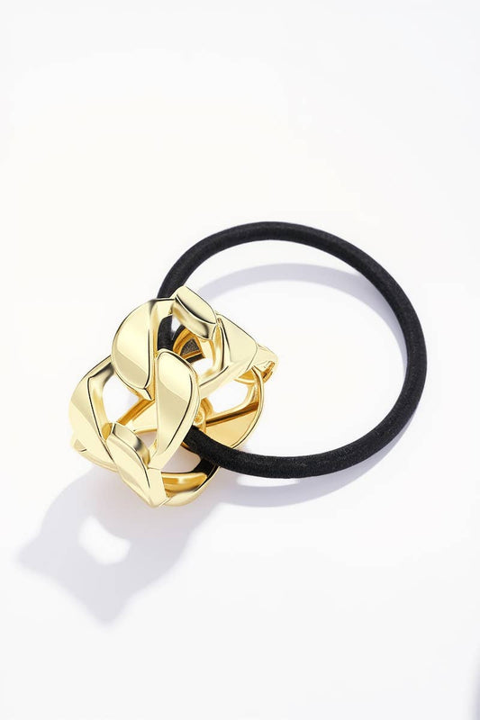 ST37 metal elastic hair tie