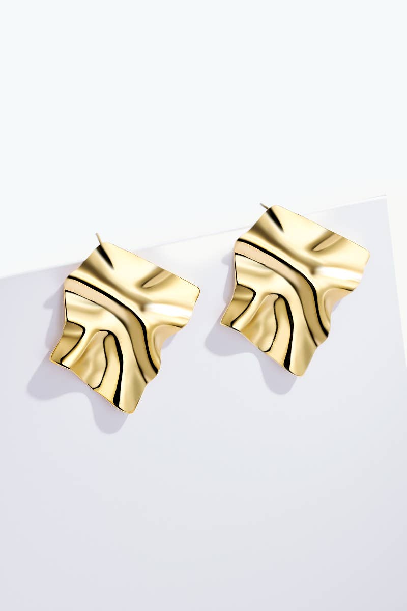 Stainless steel earrings 124AQ598