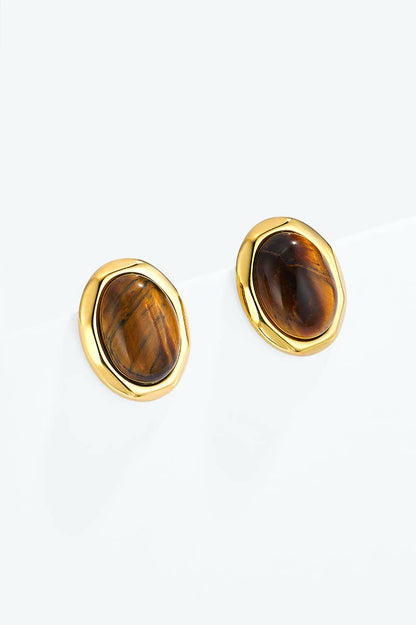 Stainless steel earrings 124AQ770
